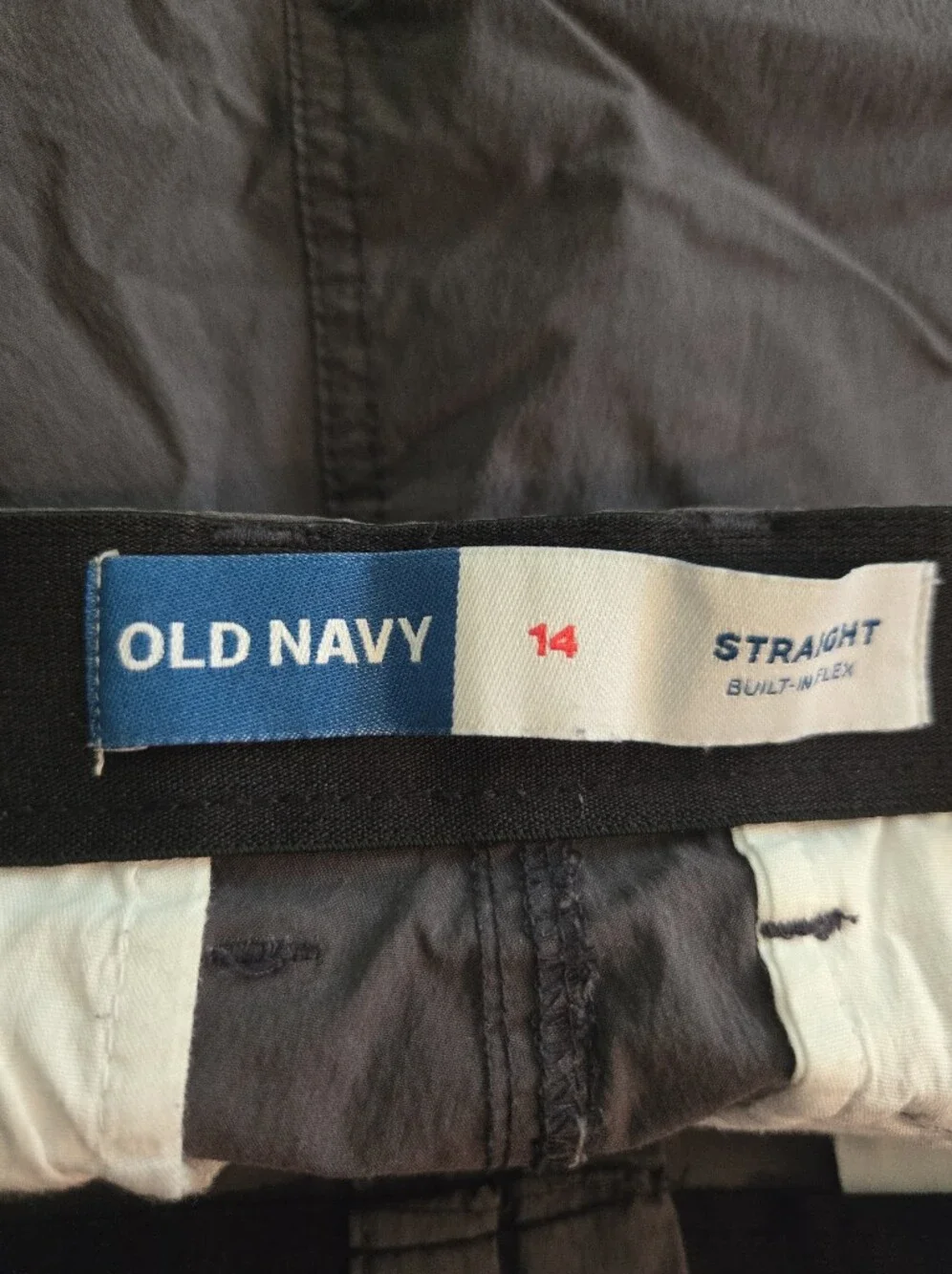 Old Navy Girls Hiking Pants Dark Grey Sz 14